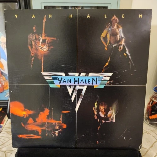 Van Halen Debut Self Titled 1978 12" LP Vinyl Record With Original Inner Sleeve