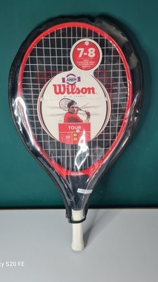 Brandneu Wilson Roger Federer Alter 7-8 Tennis Titanschläger/Vollständige Abdeckung.