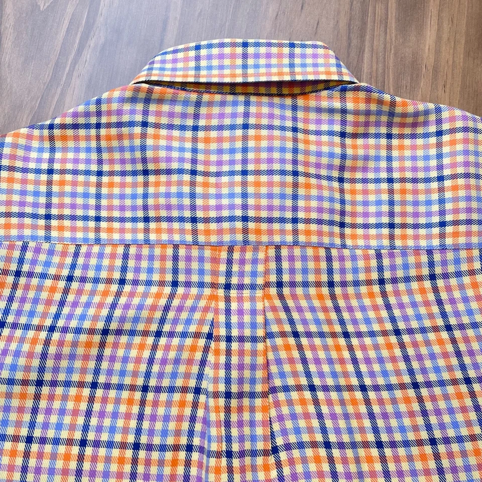 Bobby Jones Collection Long Sleeve Multicolor Dress Shirt Size L (16.5) - Image 4 of 4