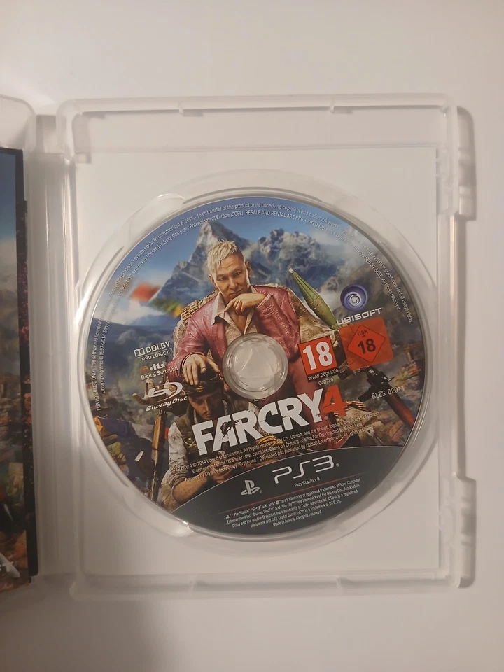 FAR CRY 4 PS3 PLAYSTATION 3 ACTION FREE ROAMING ITALIANO BUONE CONDIZIONI, foto 4 di 5