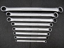 Vintage Craftsman 8pc Sae Box End Wrench Set -v- -vv- Made In Usa
