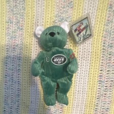 Salvino's Joe Namath New York Jets Beanbag Plush Bear for Ages 3-11 Years