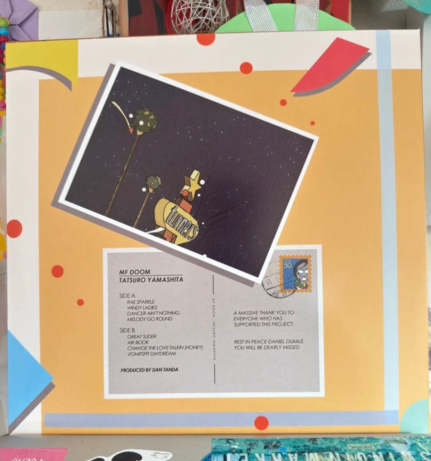 Tatsuro Yamashita Mf Doom Vinyl Record Limited Edition Collaboration Album NEW - Image 2 of 4