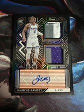 Jahmi'us Ramsey 2020-21 Obsidian RPA Orange Auto 18/25