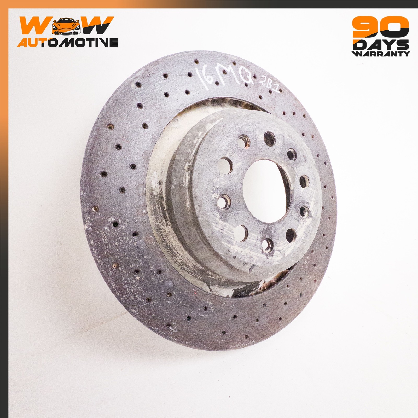 13-19 MASERATI QUATTROPORTE GHIBLI REAR RIGHT LEFT BRAKE DISC ROTOR SET OEM