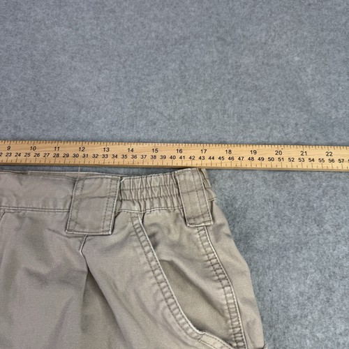 Pantalones cargo tácticos 5.11 para hombre 34x33 beige estilo 74251 algodón ocultar llevar - Imagen 10 de 13