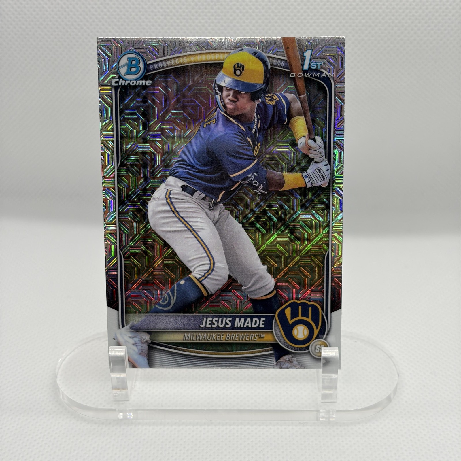 2025 Bowman Chrome - Jesus Made 1st Mojo Refractor - #BCP-50