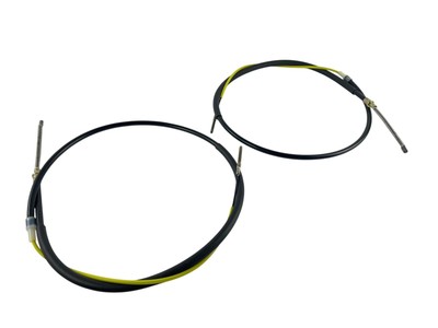 2x HANDBREMSSEIL HINTEN LINKS + RECHTS FÜR VW GOLF 2 1.8 +GTI +16V BJ 88-91