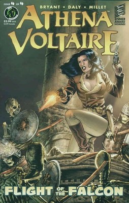 Athena Voltaire: Flight of the Falcon (Vol. 2) #4 FN; Ape | Last Issue - w/Bag+B