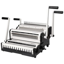 CW2500 Rubber Ring Iron Ring Integrated Machine Striped Calendar Binding Machine