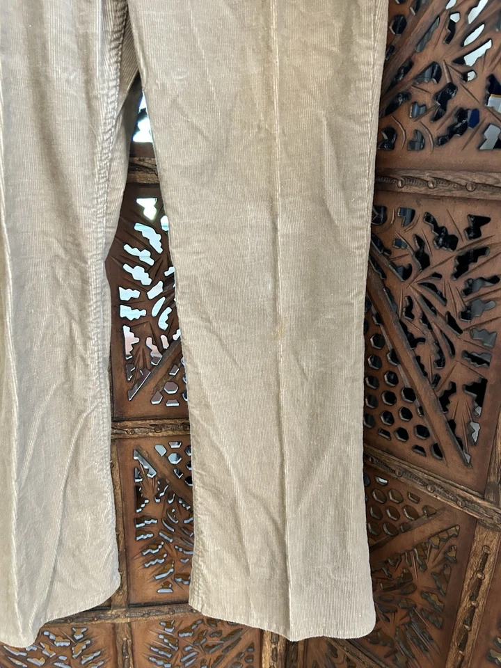 Pantalones de pana vintage años 70 Levi color tostado talla 36x33 Foto 4 de 4