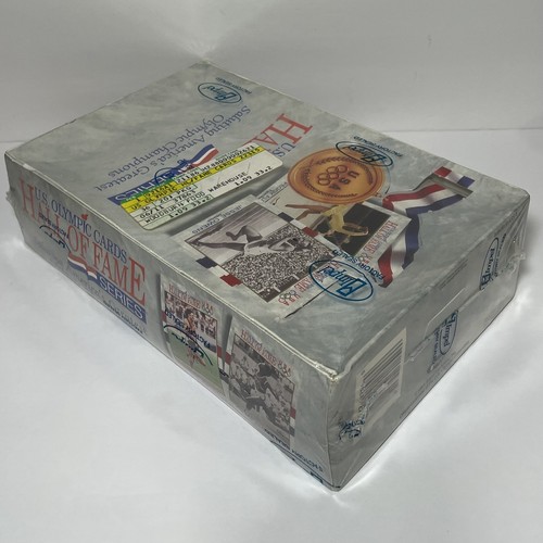 1991 Impel U.S. Hall Of Fame Series Olympic Trading Cards Factory Sealed Box - Picture 3 of 5