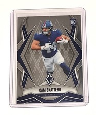 2025 Panini Phoenix Rookie Cam Skattebo #168 Base - New York Giants (RC)