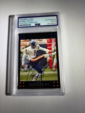 Robbie Gould 2007 Topps Bears PSA/DNA Signed Auto Autographed
