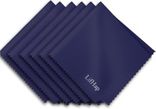 6 Pack Extra Large Microfiber Cleaning Cloths 12x12 for Screens