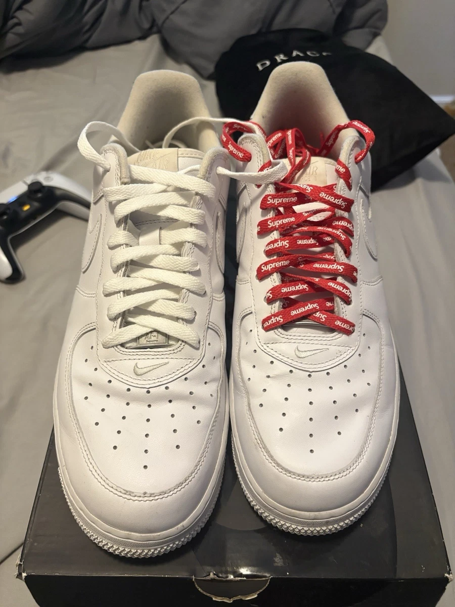 Las mejores ofertas en Nike Air Force 1 Supreme White | eBay