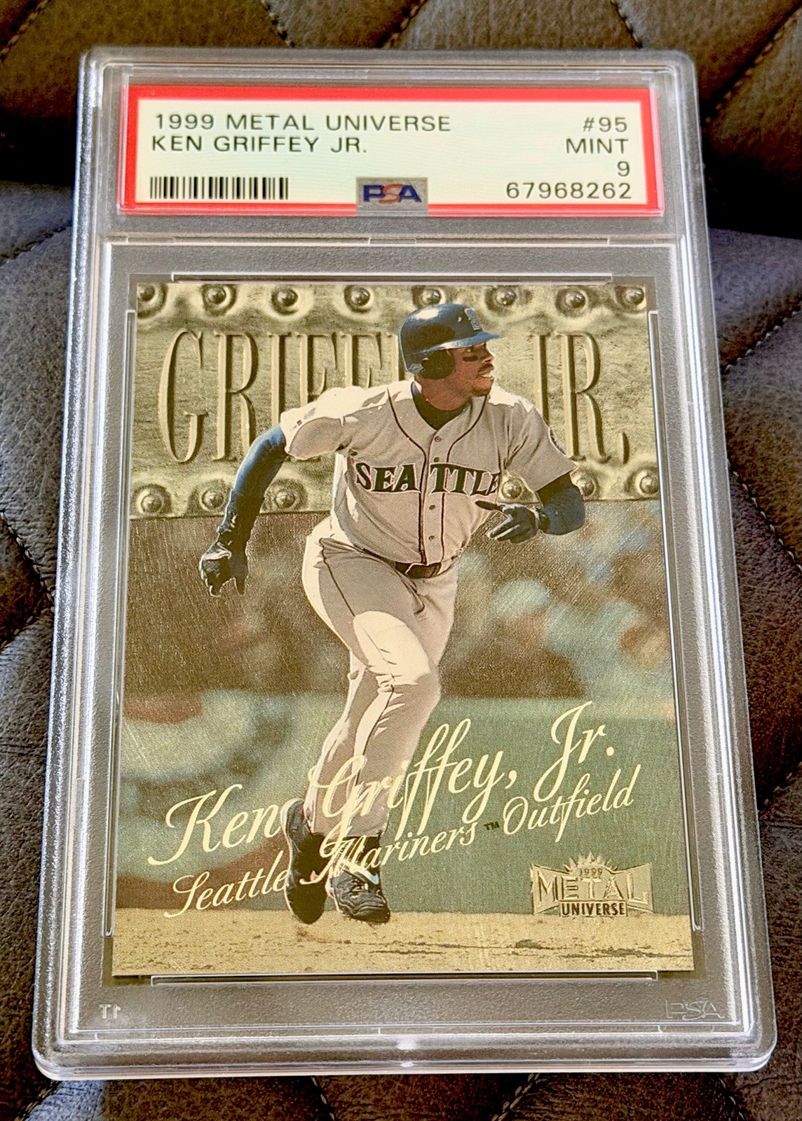 1999 Skybox Metal Universe - Ken Griffey Jr #95 PSA 9