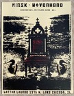 MINSK Psychedelic Metal WOVENHAND Goth Rock 2008 Concert SCREEN PRINT Poster — photo 8