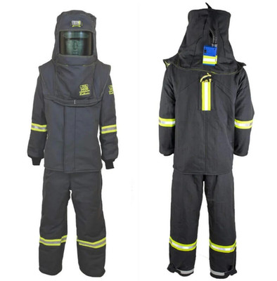 Oberon TCG 140 Cal Arc Flash Kit w/ Escape Strap Light Vent XL New in Box