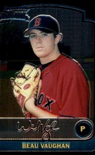 Beau Vaughan 2003 Bowman Draft Picks & Prospects #BDP53 Red Sox MLB READ
