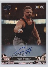 2023 Upper Deck AEW All Elite Wrestling Auto Cash Wheeler #69 Auto 2zq