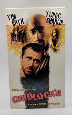 GRIDLOCK'D (VHS 1997) Tupac Shakur Tim Roth Promo Screening Demo
