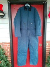 Walls Blizzard-Pruf Heavy Insulated Durable Navy Blue Coveralls 3X Regular