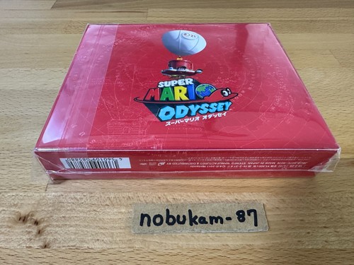 Super Mario Odyssey Original Sound Track 4CD NIntendo Japan - Picture 2 of 6