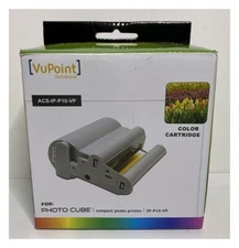 VuPoint Solutions Color Cartridge ACS-IP-P10-VP For Photo Cube Compact Printer 
