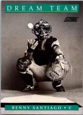 1991 Score - Dream Team Benito Santiago #893