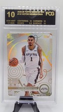 Topps Match Attax Victor Wembanyama #116 San Antonio Spurs FCG 10 Graded