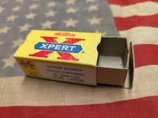 EMPTY 22 Ammo Box WESTERN Xpert Long Rifle Yellow Version XP22LR 