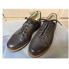 Samuel Hubbard Brown Leather Lace-Up Oxford Dress Shoes US 10.5 EU 44 M1310