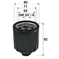 Valeo 586009 ÖLfilter FüR Audi Seat Skoda VW