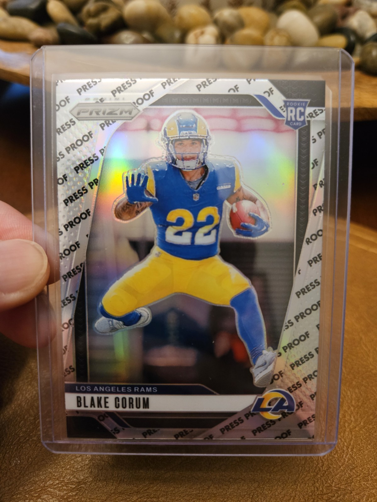 2024 Panini Prizm - Rookies Blake Corum #308 Press Proof (RC) SSP 