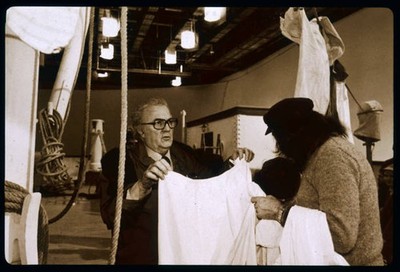 Italian director Federico Fellini is filming E La Nave Va The film- Old Photo