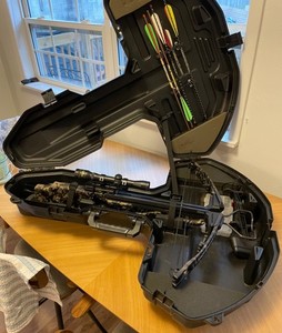 Horton Hunter Crossbow w/Excaliber Scope Bolts Plano Case & Some Accessories