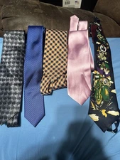 Lot Of 16 Ties Good Condition Many Different Brands