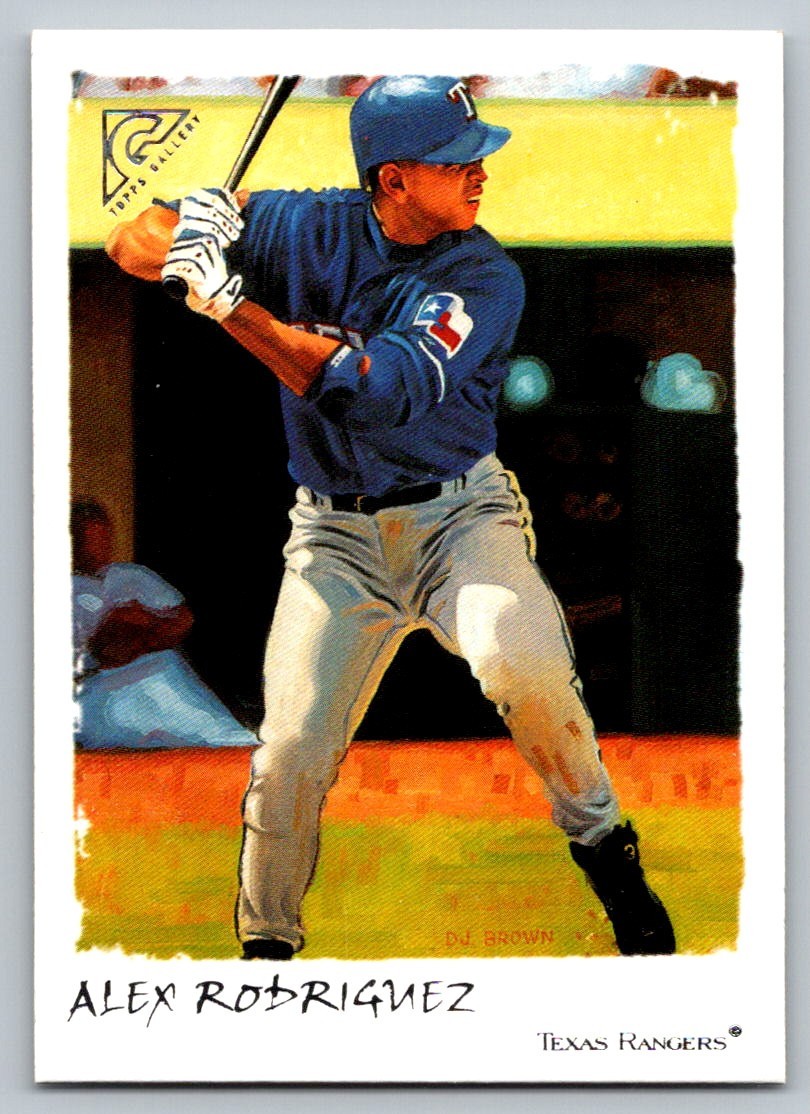 Alex Rodriguez #20 (Baseball Cards 2002 Topps Gallery) — is it worth grading?