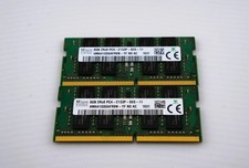 Lot of 2 SK Hynix 16GB 2X8GB 2RX8 PC4-2133P SODIMM DDR4 Laptop RAM Memory