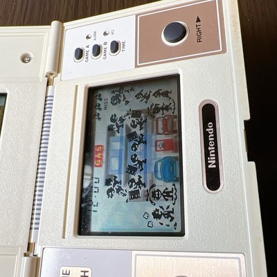NINTENDO GAME AND & WATCH Oil Panic Multi Screen 1982 Direct From