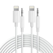 Aux Cord for iPhone, Apple MFi Certified Lightning to 3.5 mm AUX Cable for C...