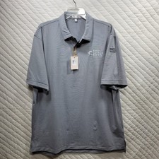 Peter Millar Crown Summer Comfort Performance Striped Polo Shirt XL Black White