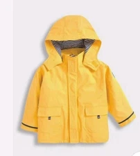jojo maman bebe Yellow  Raincoat Size  3/4 T