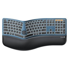 ProtoArc Backlit Bluetooth Ergonomic Keyboard EK01 Split Keyboard
