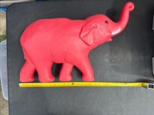 Don Featherstone 1994 Pink Elephant Bank Lawn Ornament Union Products, Inc