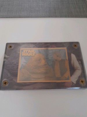  Star Wars A New Hope Authentic Images 24k Gold Card Limited Edition 1193/1977