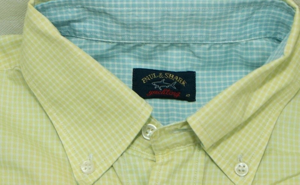 ,, chemise homme Paul & Shark coton taille L (40) très bon état - Photo 2/4