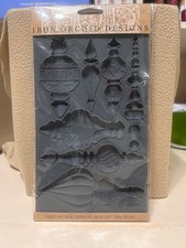 NEW Iron Orchid Designs IOD Baubles mould. RETIRED