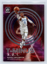 2022-23 Donruss Optic #3 Russell Westbrook T-Minus 3 2 1 Los Angeles Clippers